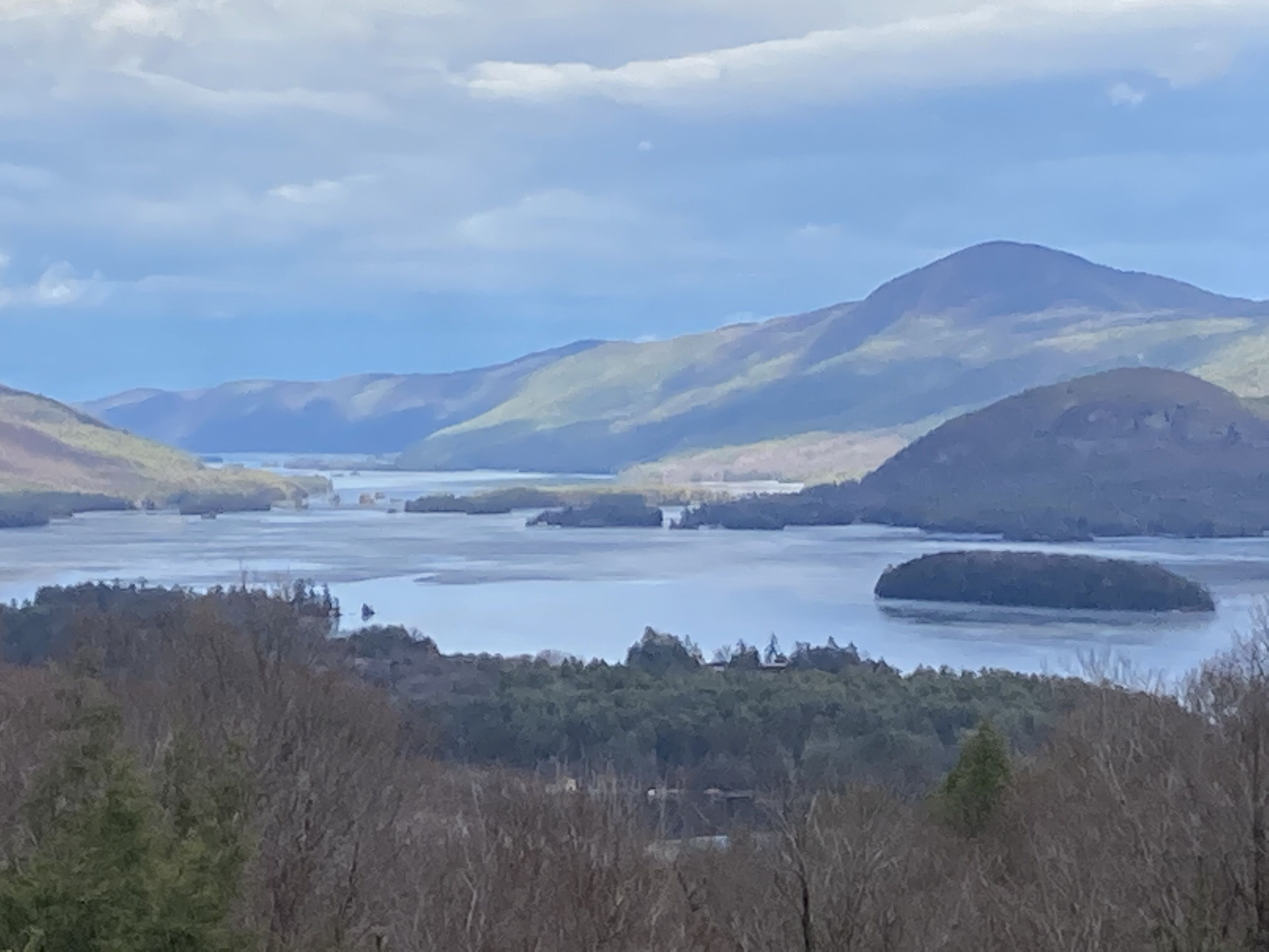 Explore Lake George and the Adirondacks!  Incredible Lake George and mtn view!