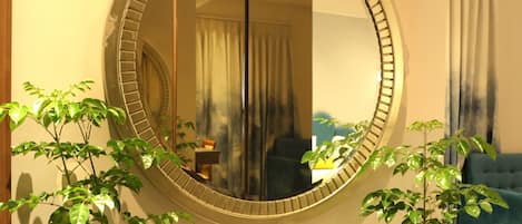 Superior Suite | Living area | 43-inch Smart TV with satellite channels