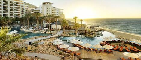 Una piscina climatizada