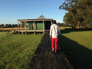 Terrace/patio - Beach House facing the sea in dreaming Estancia (Punta del Este)