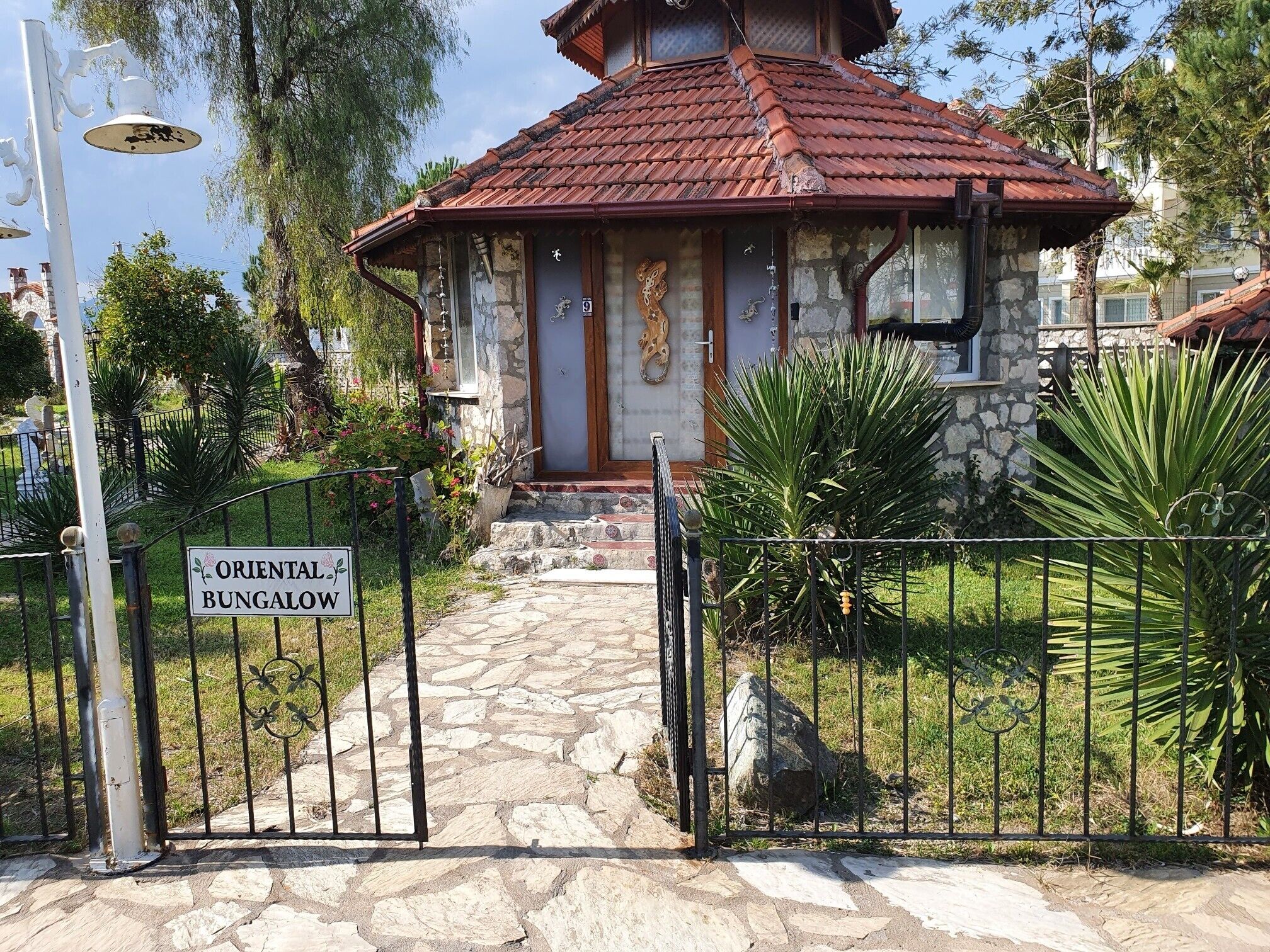 A bungalow like from the fairy tale 1001 night