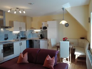 Apartamento (1. OG) | Cozinha privada | Cafeteira/chaleira
