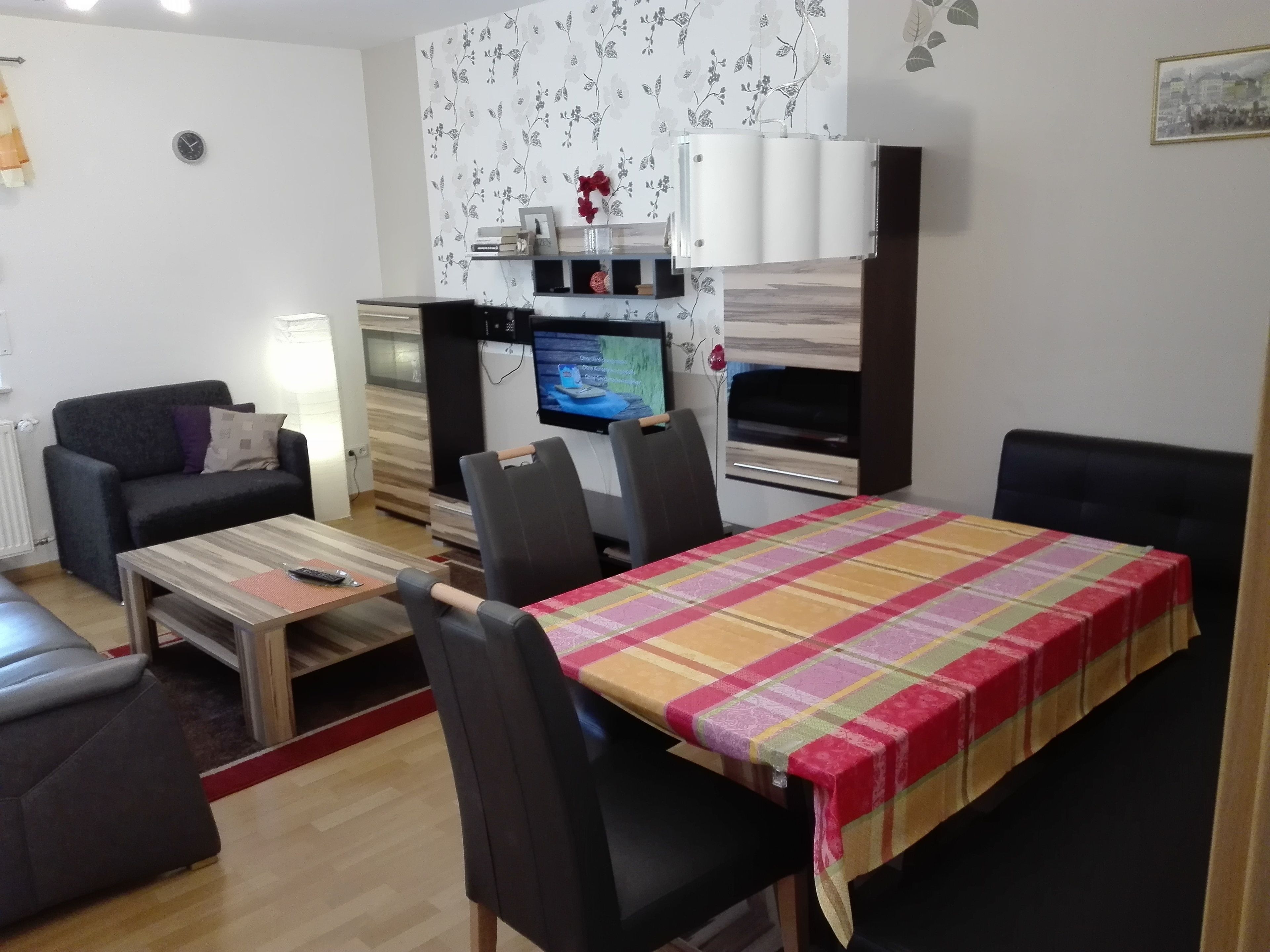 Apartment, Ground Floor | Living room | TV