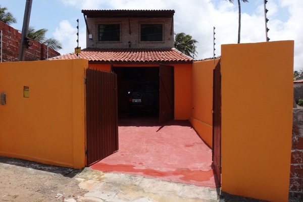 Front of beach house.