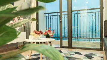 Premium Suite, 2 Bedrooms | Balcony