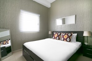 舒適公寓 | 1 間睡房、遮光窗簾/窗簾、熨斗/熨衫板、免費 Wi-Fi