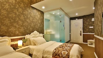 Premium bedding, down duvets, Tempur-Pedic beds, individually furnished