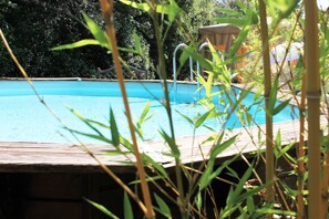 Piscina externa sazonal
