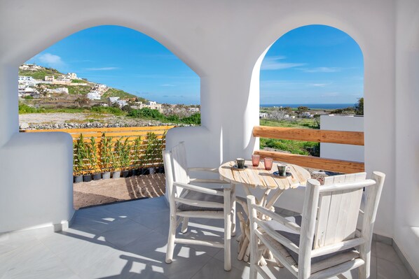 Luxury Villa, 2 Bedrooms (D) | Terrace/patio - La Boheme Villas (Santorini)