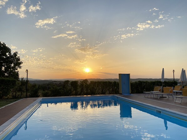 Alberca al aire libre 