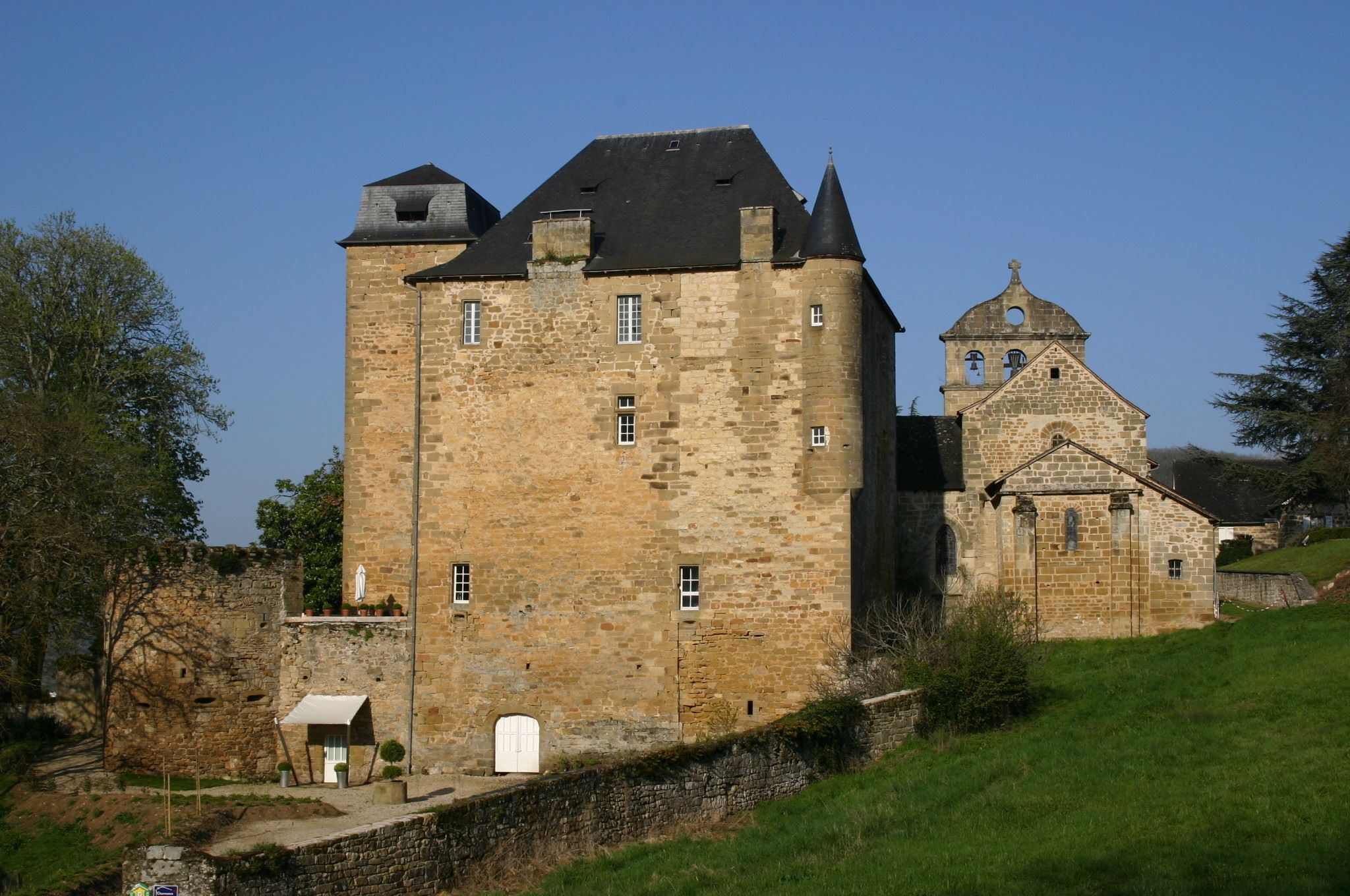 Voorkant van accommodatie