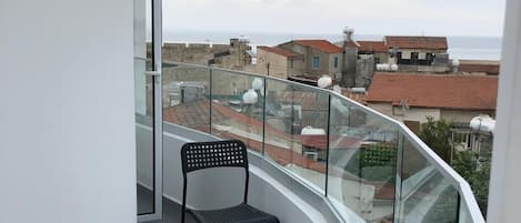 Studio, uitzicht op zee (301) | Balkon