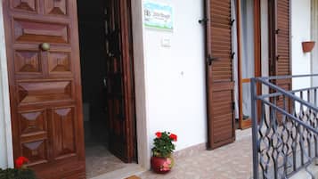 Entrée de l’hébergement