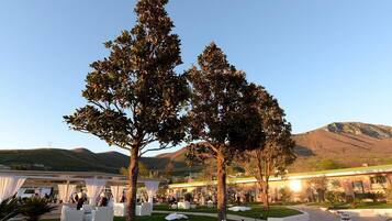 Area per ricevimenti all'aperto