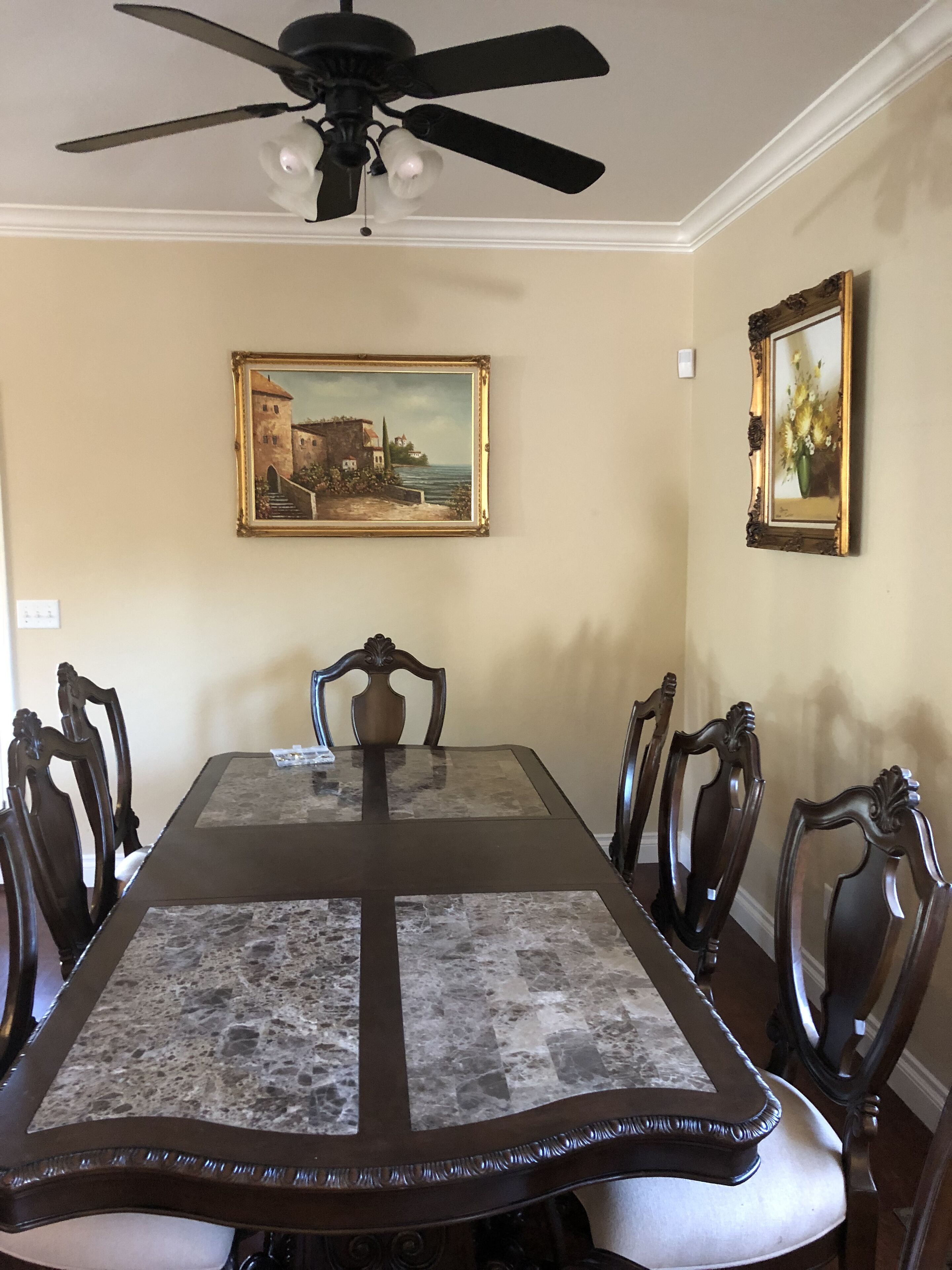 A warm home environment secluded in the woods yet 5 minutes from downtown.