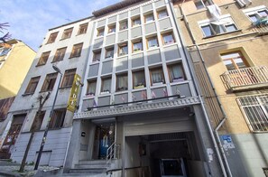 Overnatningsstedets facade