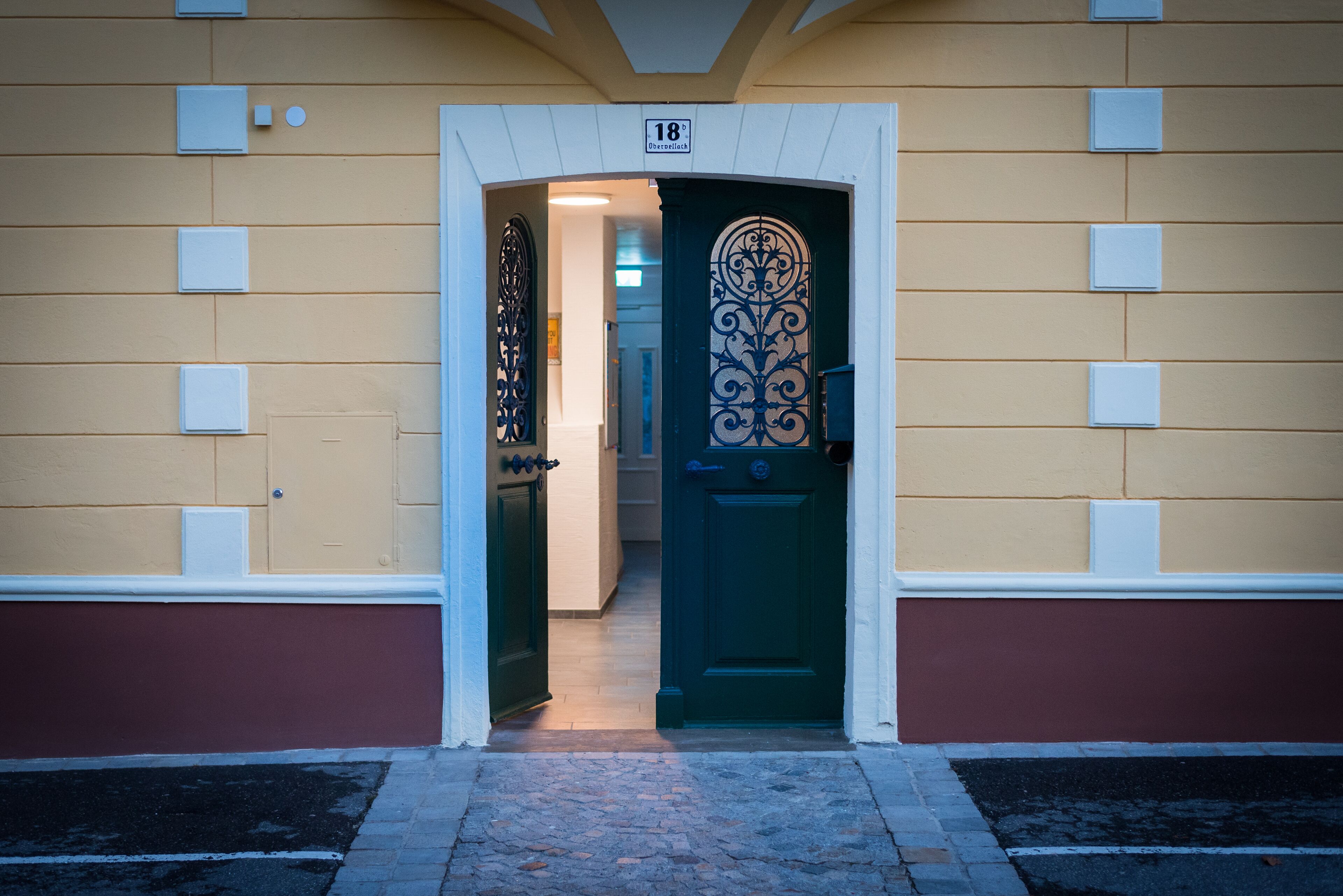 ทางเข้าที่พัก