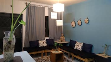 Individually decorated, individually furnished, blackout drapes