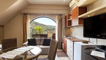 TV, fireplace, DVD player, table tennis