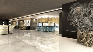 Bar à tapas, vue sur la piscine, ouvert tous les jours