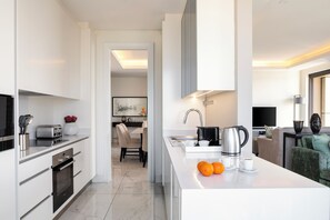 Grand-Apartment, 2 Schlafzimmer | Eigene Küche