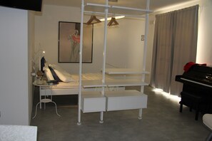 1 bedroom, iron/ironing board, travel crib, free WiFi