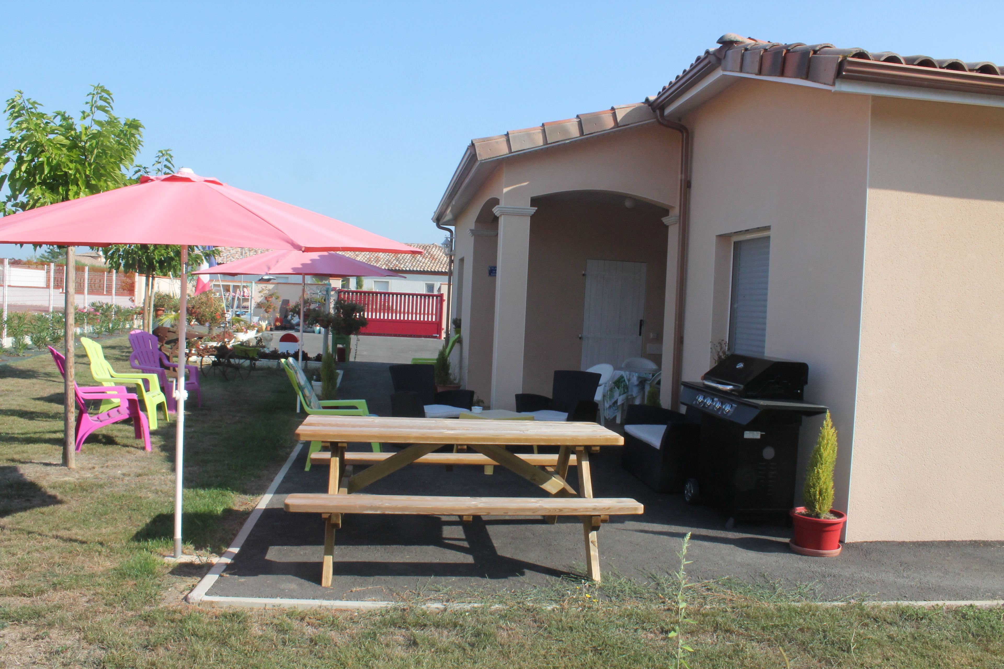 Aire de pique-nique/barbecue