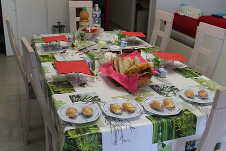 Desayuno continental incluido todos los días