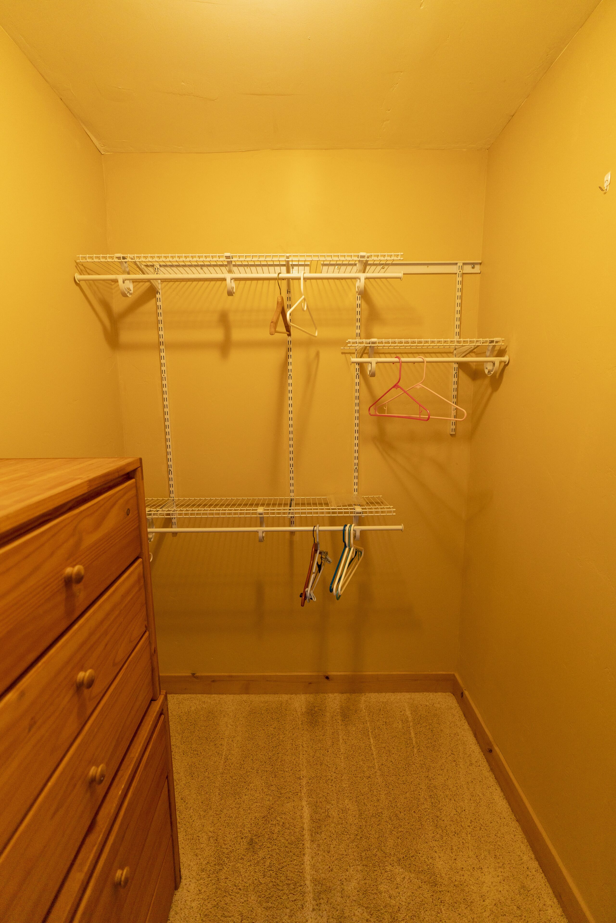 Closet for each of the en suite bedrooms.