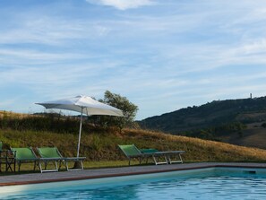 Outdoor pool - Three-room apartment Superior - Apartment Ilenia - Matilde - Monica (Pomarance)