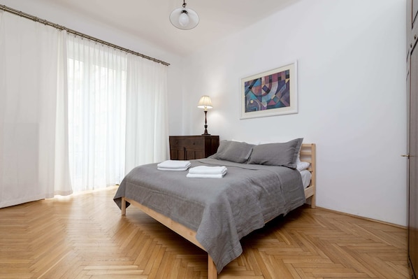 Apartamento superior | 2 dormitorios, ropa de cama hipoalergénica, decoración individual