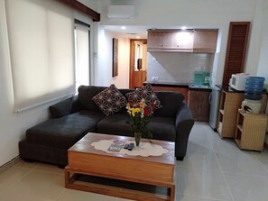 Departamento estándar, 1 habitación | Sala de estar | Televisión