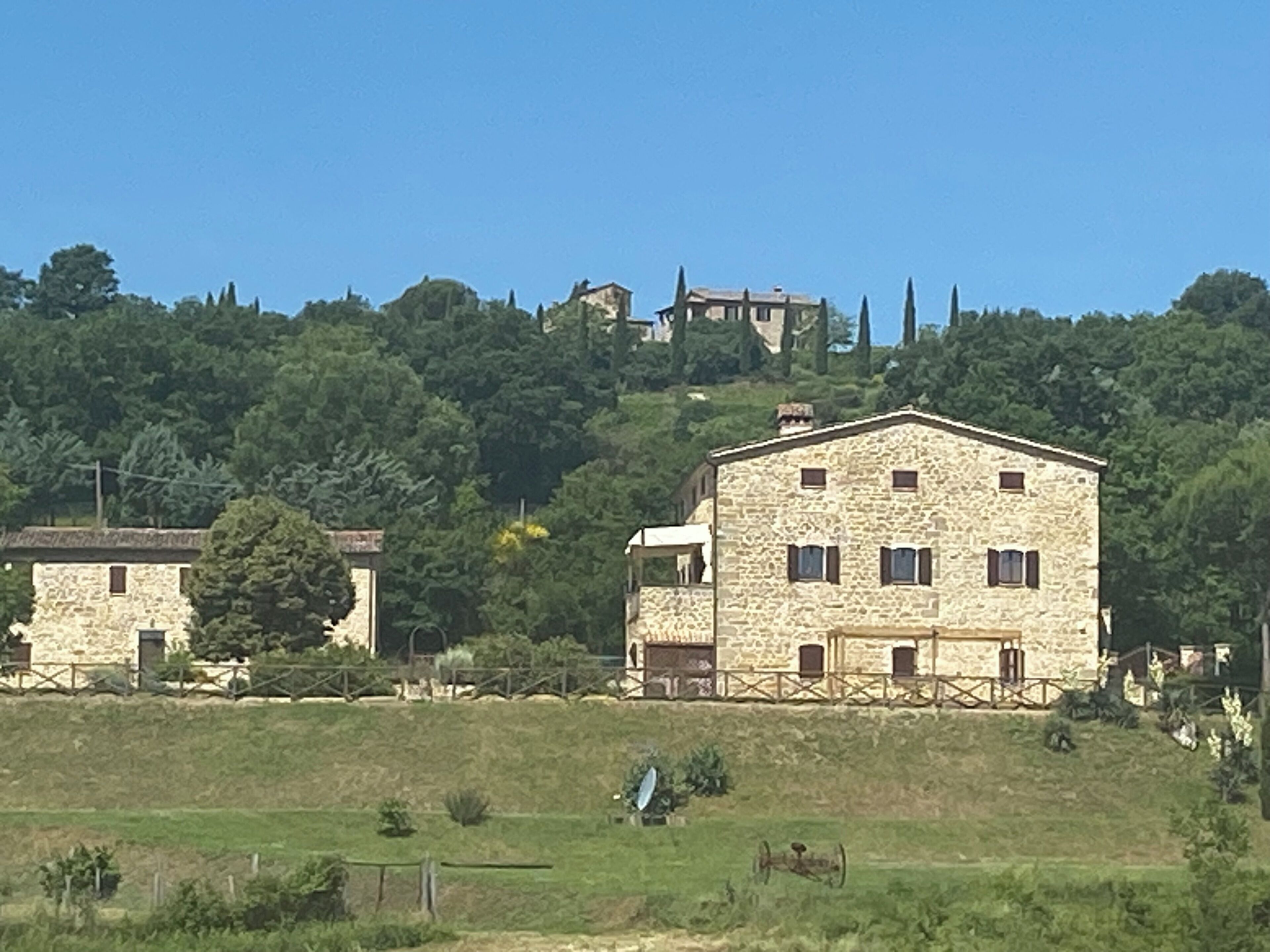 Beautifully restored at Villa Baroque the 13c Farmhouse and 13c converted Winery