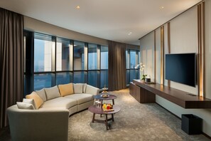 Deluxe Suite, Multiple Beds | Living area - Millennium Place Barsha Heights Hotel (Dubai)