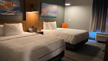 Pillow-top beds, desk, iron/ironing board, free WiFi
