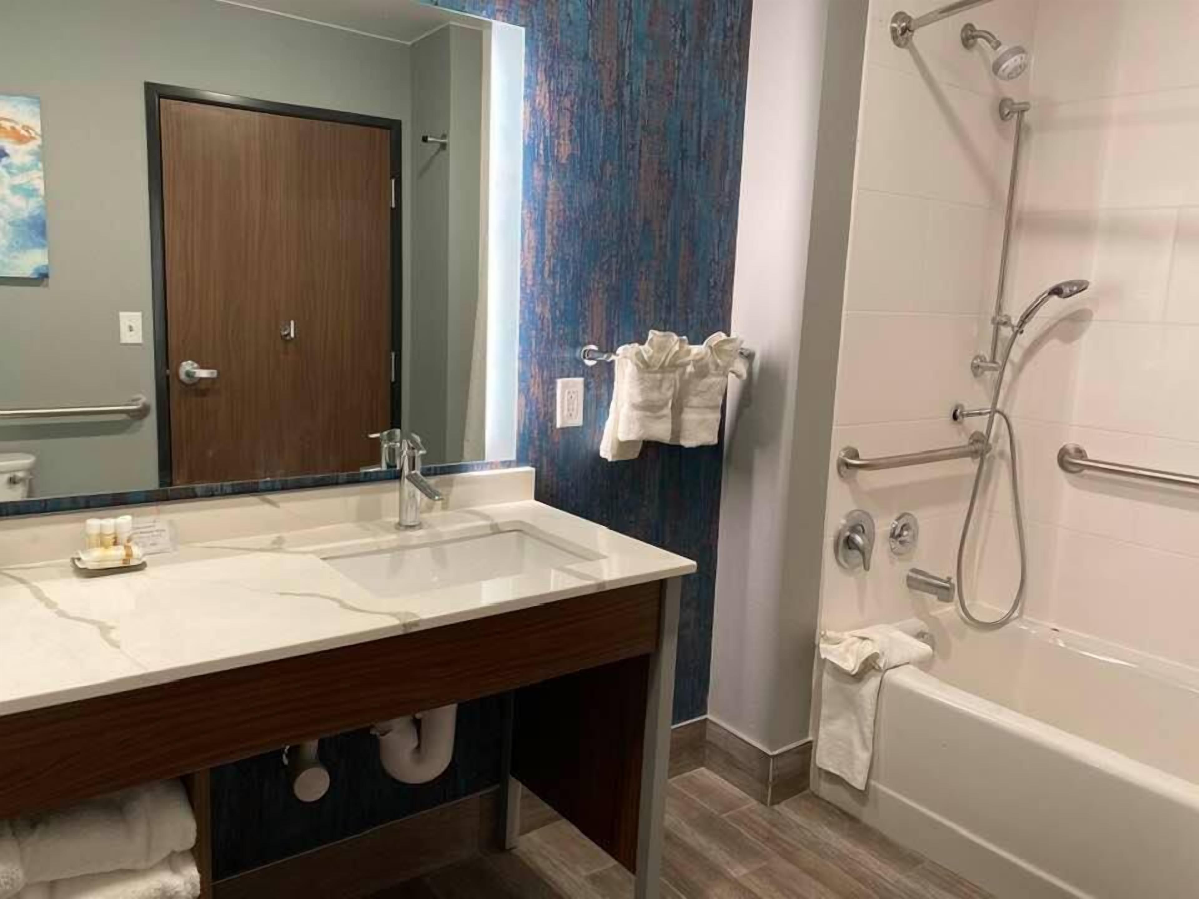 room, 2 queen beds, non smoking (pet friendly) | accessible bathroom