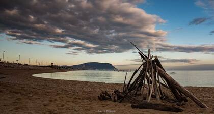 LA CASA DE MARIO ....... near the door by the sun
