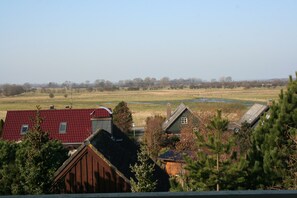 Blick von der Unterkunft