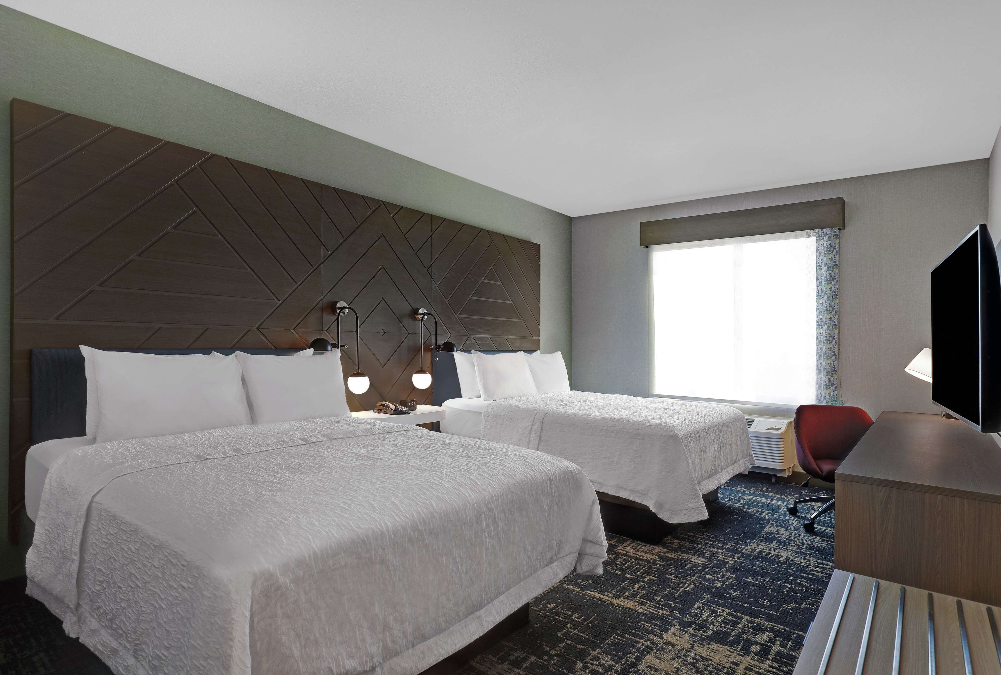 room, 2 queen beds, refrigerator | select comfort beds, individually decorated, individually furnished