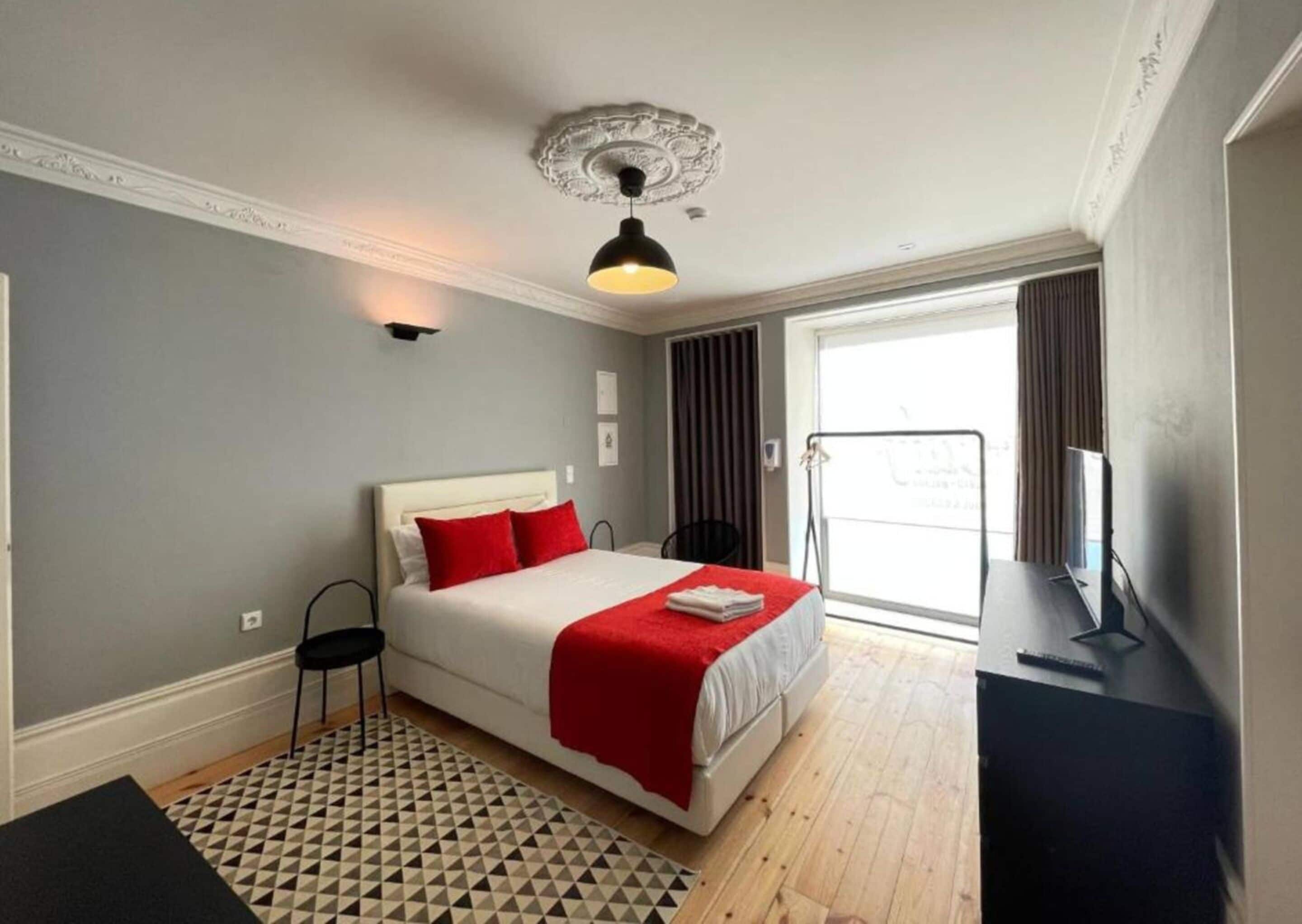 Habitación básica doble | 9 dormitorios, cortinas opacas, sistema de insonorización