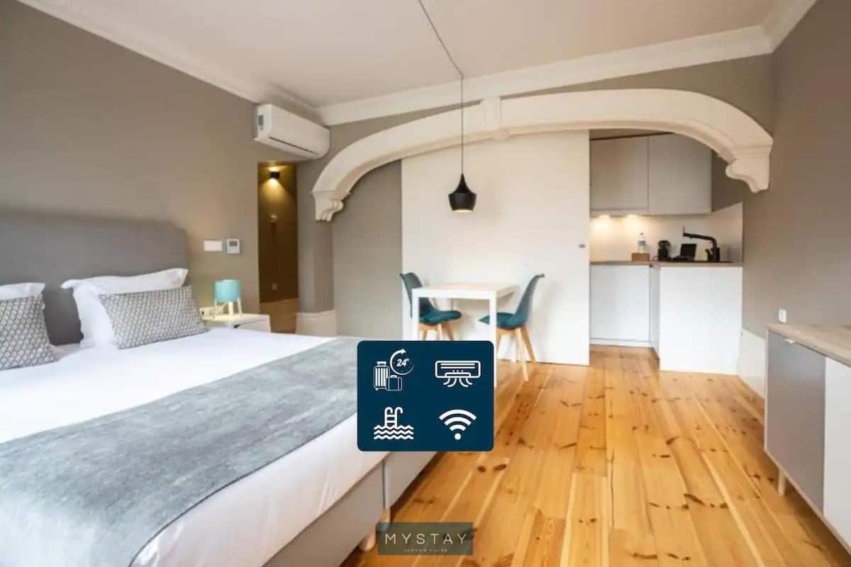 Studio Comfort | 9 sovrum, mörkläggningsgardiner, ljudisolering och strykjärn/strykbräda