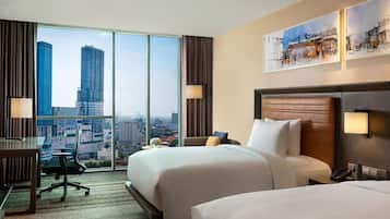 Guest Room, 2 Twin Beds | 1 bedroom, Select Comfort beds, minibar, in-room safe