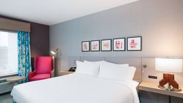 In-room safe, desk, laptop workspace, iron/ironing board