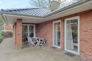 Maison, 2 chambres (incl. Cleaning Fee 65 EUR) | Terrasse/patio