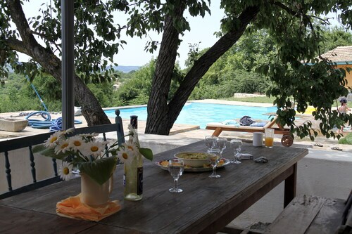 Luxurious country house with private pool, giant terrace with panoramic views 