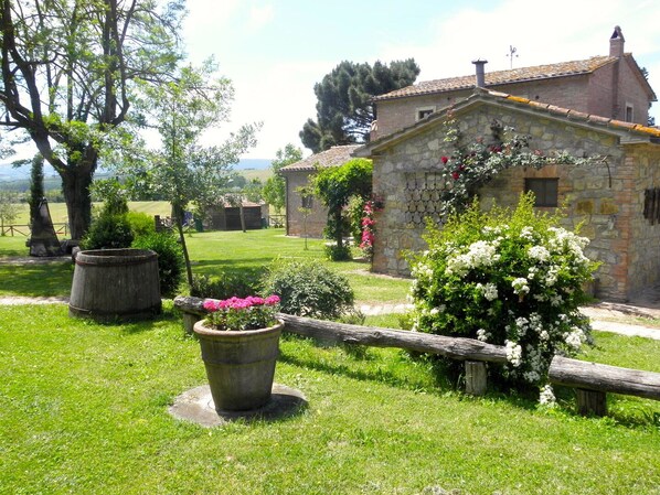Property grounds - La Limonaia in Farmhouse Borgo Santa Maria (Monteleone d'Orvieto)