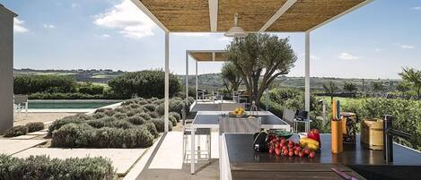 Restauration en plein air