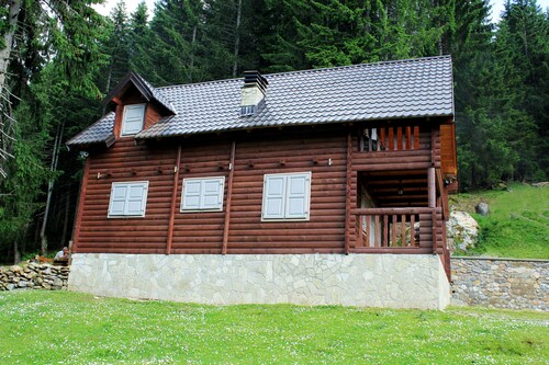 Unique villa on a hillside with impressive mountain views