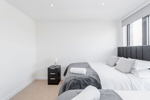 Lakens van Egyptisch katoen, luxe beddengoed