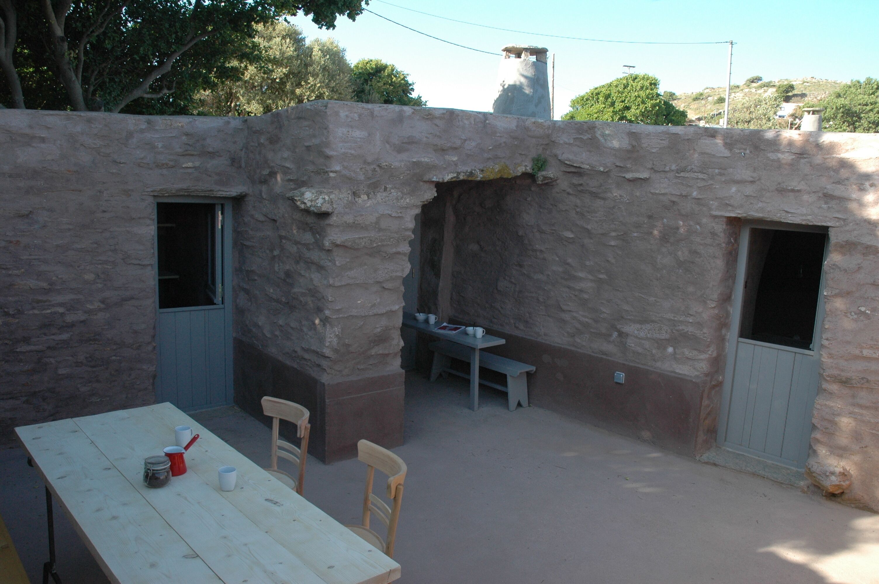 It can be difficult to choose where to sit and just do nothing!